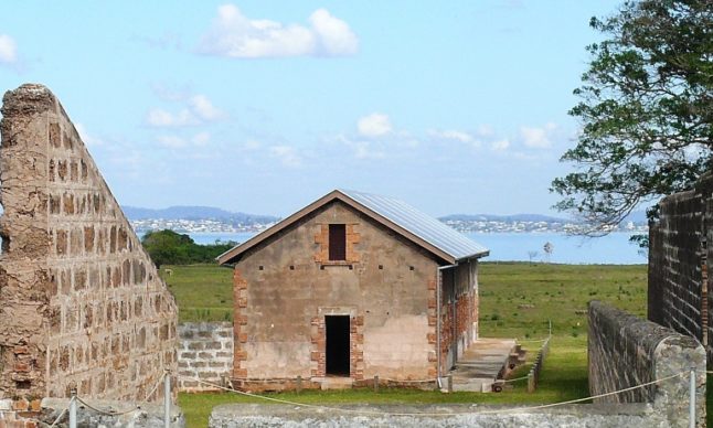 Stores building Courtesy J and B Amos_St Helena Island