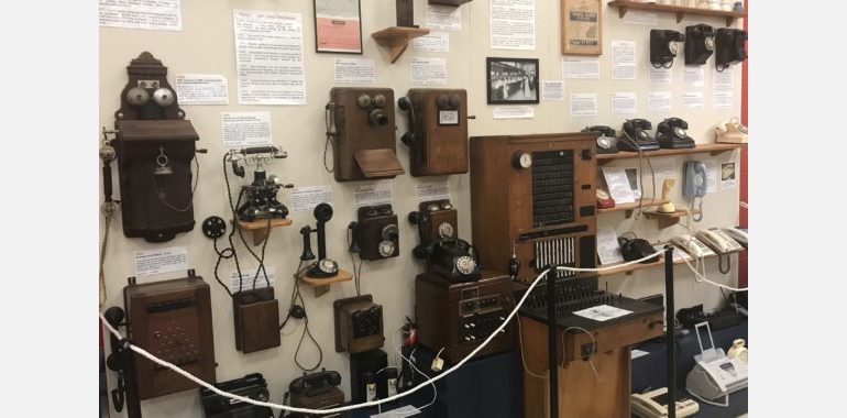 Museum-Displays-And-Objects-Telephone-Display-2